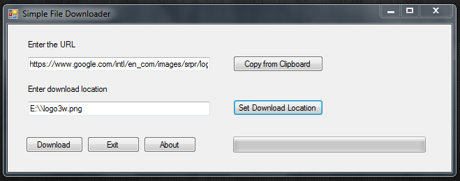 Simple File Downloader